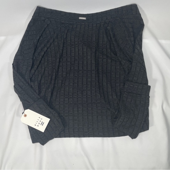 NWT Womens Small Long Sleeve Blouse Sweater Keep On Cardi Top By Billabong - Picture 4 of 4